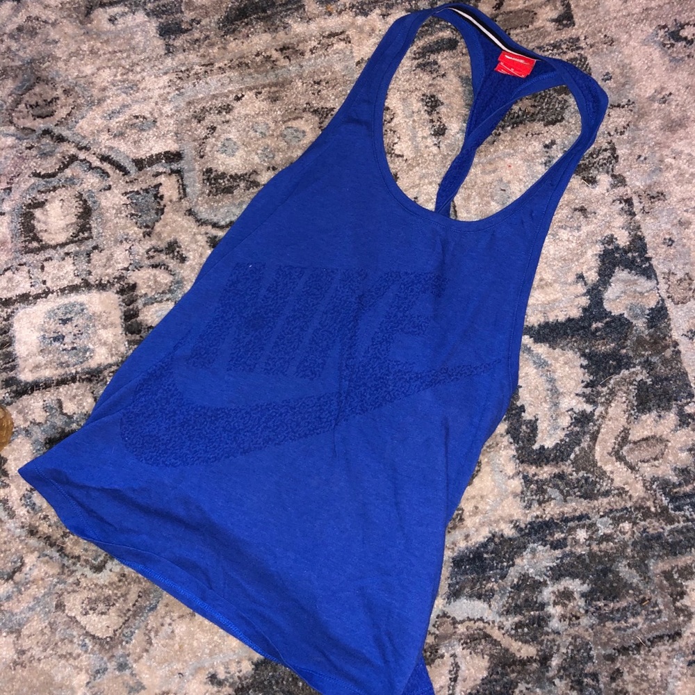 Blue Nike Tank